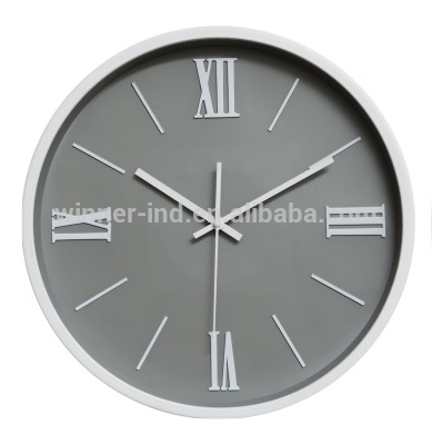 Waimaotong China market stylish Innovative digital table clock round arabic numbers wall clock