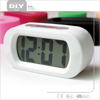 kids Big display Silicone desktop time digital table alarm clock